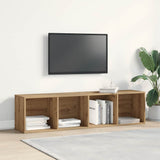 TV Cabinet Artisan Oak 120x34x37 cm Engineered Wood 855973