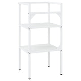 Bathroom Washbasin Frame White 40x38x83 cm Iron 338484