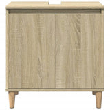 Sink Cabinet Sonoma Oak 58x33x60 cm Engineered Wood 847407