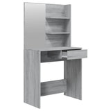 Dressing Table Set Grey Sonoma 74.5x40x141 cm 3114145