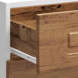 Kitchen Base Cabinet "Kalmar" Old Wood Engineered Wood 854287