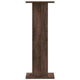 Plant Stands 2 pcs Brown Oak 30x30x80 cm Engineered Wood 3307870