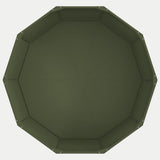 Planter Olive Green 120 x 120 x 50 cm Steel 883748