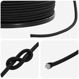 Bungee Cords 4 mm Black PP and Rubber 42047625