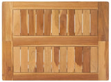 Bar Table Natural 60 x 60 x 105 cm Solid-Teak 42030006