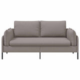2-Seater Sofa Taupe 188 x 81 x 89 cm Fabric 42048605