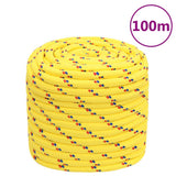 Boat Rope Yellow 18 mm 100 m Polypropylene 152631