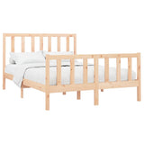 Bed Frame without Mattress 160x200 cm Solid Wood Pine 3106713