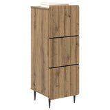 Drawer Cabinet Artisan Oak 33 x 34.5 x 92 cm Engineered Wood 894394