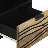 Bedside Cabinet 2 pcs Brown 40 x 33 x 46 cm Solid Acacia wood 4017943