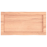 Bathroom Countertop Light Brown 60x30x cm Treated Solid Wood 3156103