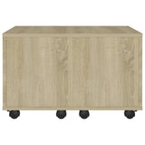 Coffee Table Sonoma Oak 60x60x38 cm Engineered Wood 806861