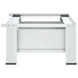 Washing Machine Pedestal with Drawer White 50448