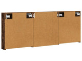 Bathroom Cabinet Set 3 pcs 120 x 10.5 x 60.5 cm Engineered wood 3403734