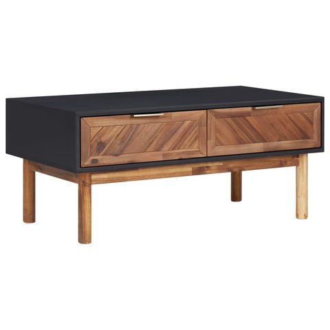 Coffee Table 90x50x40 cm Solid Acacia Wood and MDF 289908