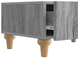 TV Cabinet Grey Sonoma 147 x 34.5 x 30 cm Engineered Wood 894251