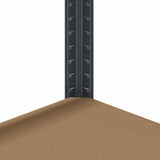 5-Layer Storage Shelf Anthracite Steel&Engineered Wood 4016951