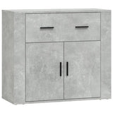 Sideboards 3 pcs Concrete Grey Engineered Wood 3185427