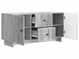Sideboard Grey Sonoma 89 x 34.5 x 60 cm Engineered Wood 893971