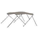 ZNTS 3-bow Bimini Top Grey 182x184x136 cm 94800