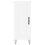 Highboard White 34.5x34x180 cm Engineered Wood 3199137