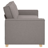 Sofa Taupe 220 x 78 x 84 cm Fabric 4104996