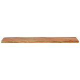 Table Top 110x40x2.5 cm Rectangular Solid Wood Acacia Live Edge 370613