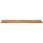 ZNTS Table Top 110x40x2.5 cm Rectangular Solid Wood Acacia Live Edge 370613