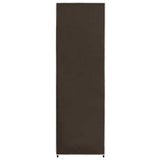 Wardrobe Brown Non-woven fabric Medium Collapsible Wardrobe 282458