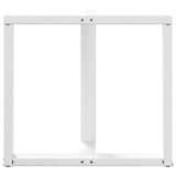 Dining Table Legs T-Shaped 2 pcs White 70x35x cm Steel 4013057
