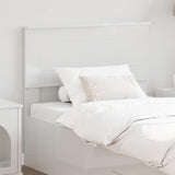 Headboard Gloss White Engineered wood 888335