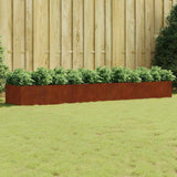 Garden Raised Bed 360x80x40 cm Corten Steel 824535