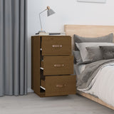 Bedside Cabinets 2 pcs Honey Brown 40x40x75 cm Solid Wood Pine 818342