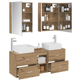 Bathroom Furniture Set 5 pcs Artisan Oak 3406774