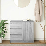 Sideboard with Drawer Grey Sonoma 71x35x65 cm Engineered Wood 861576