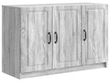 Sideboard Grey Sonoma 89 x 34.5 x 77 cm Engineered Wood 895801