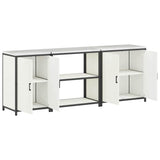 Kitchen Storage Set HATTEM 3 pcs White Cold-rolled Steel 3392674