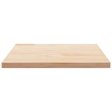 Table Top 70x70x2.5 cm Solid Wood Pine Square 824385