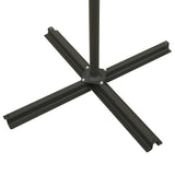 Cantilever Garden Parasol Taupe Polyester, Aluminium 312339
