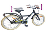 Kids Bike 24 Inches for 8-12 Years Old Black 42009488