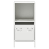 ZNTS Sideboard White 35x39x73.5 cm Cold-rolled Steel 851357