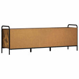 TV Cabinet 146 x 33 x 50 cm Smoked Oak Engineered Wood 8013742
