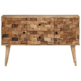 Sideboard 110x30x70 cm Solid Wood Mango 376063