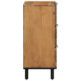 Sideboard 3 pcs Brown 60 x 33 x 75 cm Solid Acacia wood 3310011
