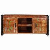 TV Cabinet Multicolour 120 x 30 x 50 cm Solid reclaimed wood 4104753