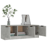TV Cabinet Concrete Grey 102x35x36.5 cm Engineered Wood 811362