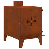 Camping Stove 35x50x60 cm Corten Steel 859841