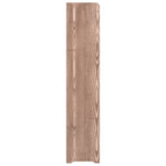 ZNTS Shoe Rack Brown 90x24x117 cm Engineered Wood 327350