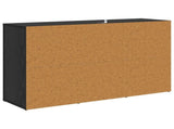 Sideboard Black Oak 100 x 30 x 59.5 cm Engineered Wood 881149