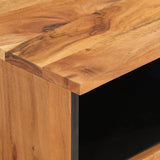 TV Cabinet 70x33x46 cm Solid Wood Acacia 356856